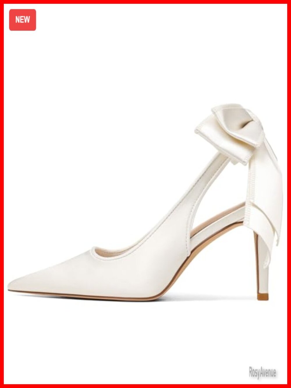Mattiventon Slingback Heels Pointed Closed Toe Stiletto Pumps